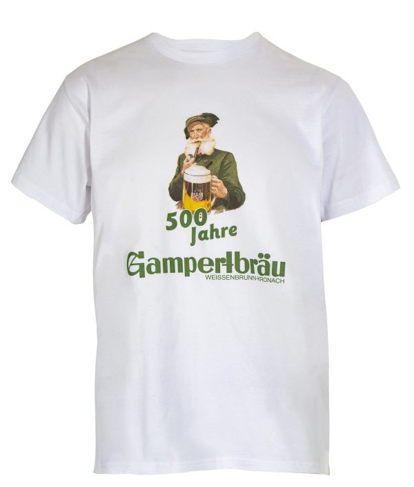 Gampertbräu T-Shirt weiß Gampertbräu T-Shirt weiß