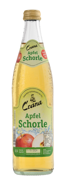 Crana Apfelsaftschorle Flasche