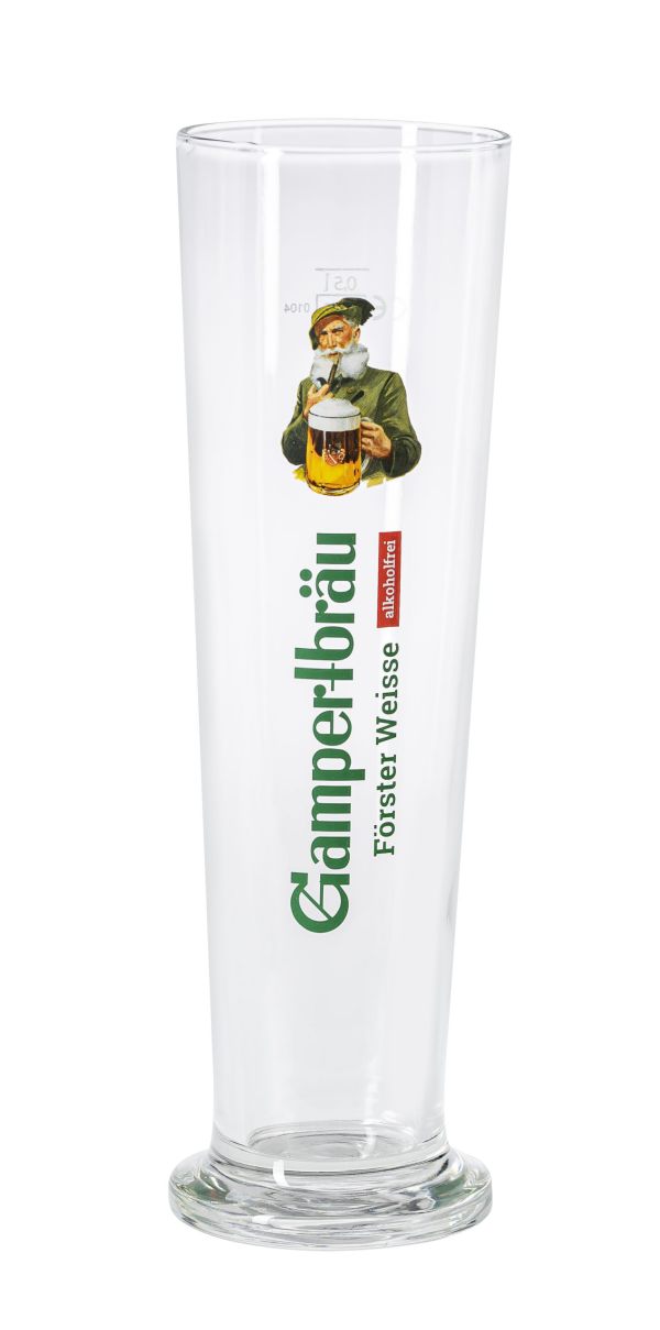 Gampertbräu Glas Weisse alkoholfrei Gampertbräu Glas Weisse alkoholfrei