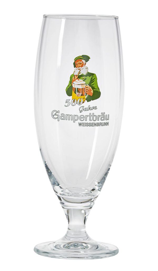 Gampertbräu Pilstulpe Glas Gampertbräu Pilstulpe Glas