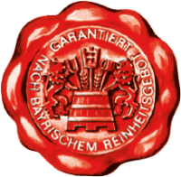 Siegel Reihnheitsgebot rot
