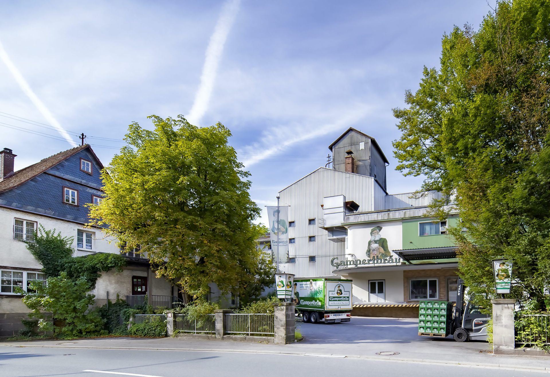 Firmengelände Gampertbräu