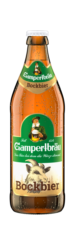 Bockbier Bier-Flasche